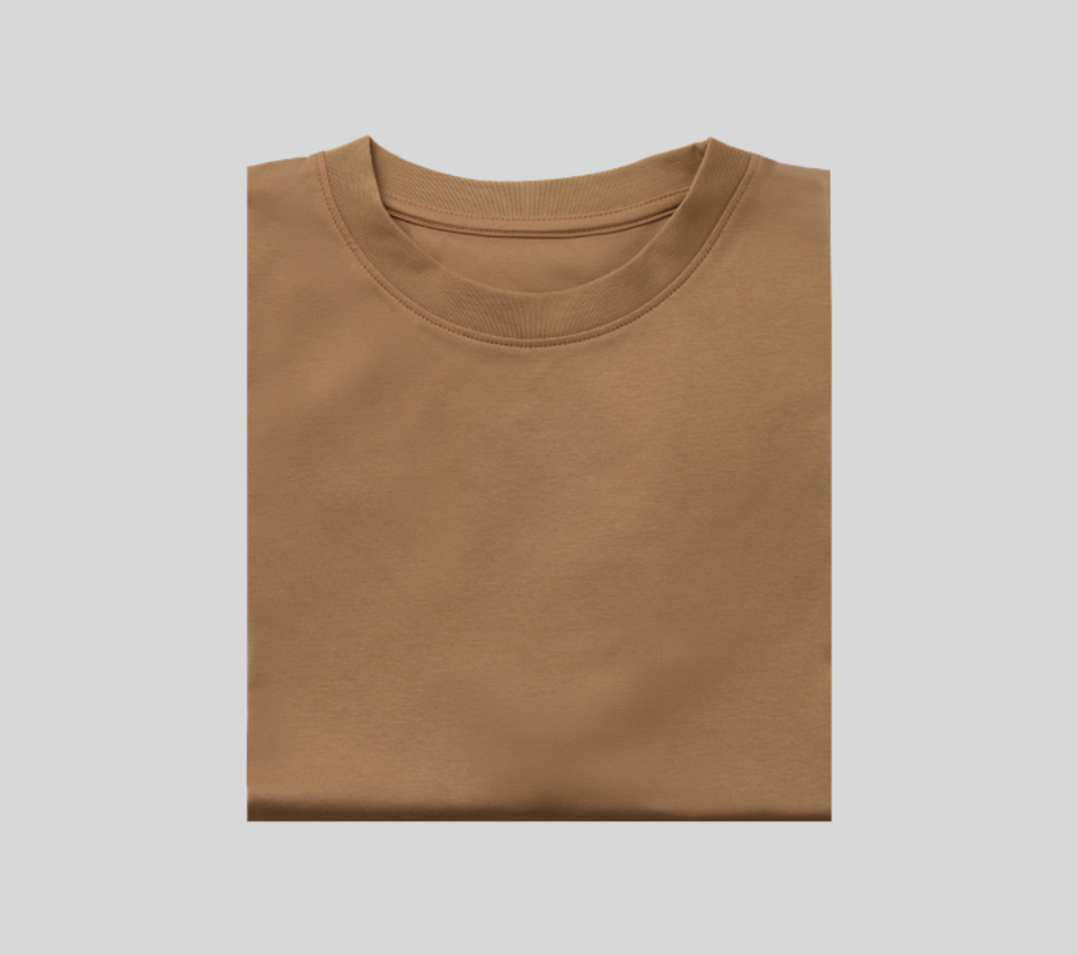 THEODORE Coffee Cotton T-Shirt, view 7 of 7