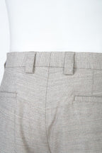 THEODORE Light Grey Wool Trousers, view 7 of 8
