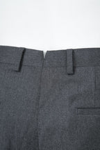 THEODORE Grey Single-Pleat Wool Trousers, view 7 of 8