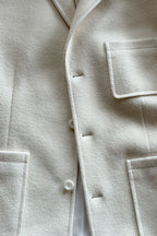 THEODORE Ivory Wool Jacket, view 5 of 8