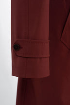 THEODORE Red Wool Overcoat, view 5 of 8