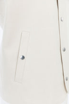 THEODORE Ivory Wool Gilet, view 5 of 7