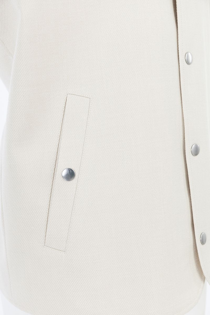THEODORE Ivory Wool Gilet, view 5 of 7