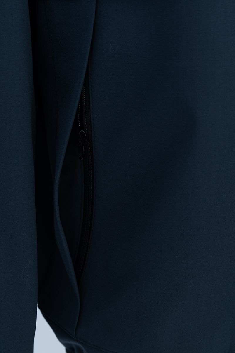 THEODORE Blue Wool Casual Jacket, view 5 of 8
