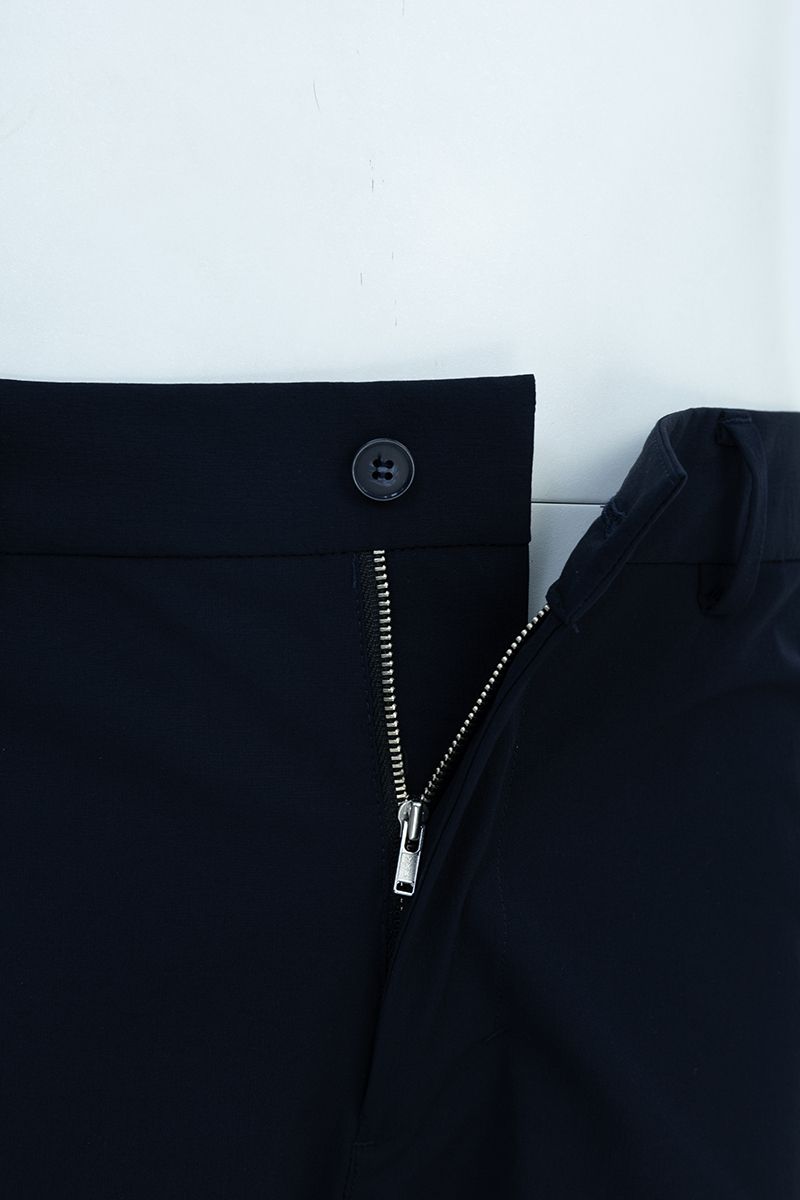 THEODORE Navy Nylon Trousers, view 7 of 7