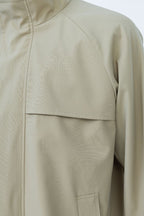 THEODORE Khaki Wool Overcoat, view 5 of 6