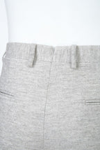 THEODORE Light Grey Single-Pleat Trousers, view 7 of 8