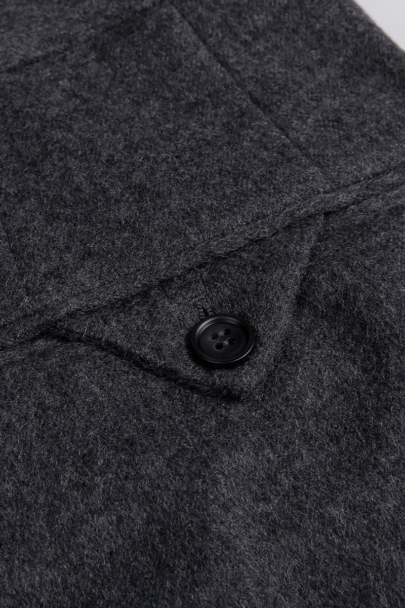 THEODORE Grey Wool Trousers, view 7 of 7