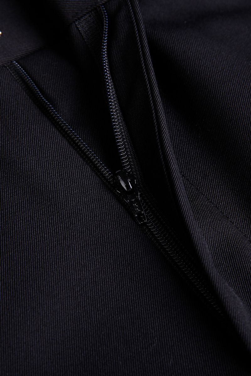 THEODORE Black Wool Trousers, view 7 of 7