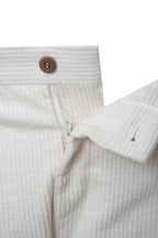 THEODORE Ivory Corduroy Trousers, view 8 of 8