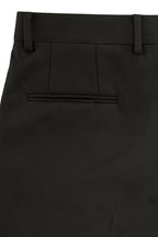 THEODORE Black Turn-Up Trousers, view 8 of 8