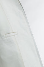 THEODORE White Linen Casual Jacket, view 3 of 3