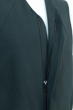 THEODORE Grey Cotton Gilet, view 3 of 4