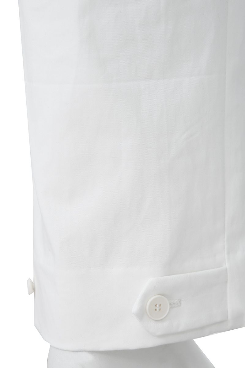 THEODORE Ivory Cargo Cotton Trousers, view 8 of 9