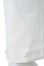 THEODORE Ivory Cargo Cotton Trousers, view 8 of 9