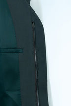 THEODORE Grey Cotton Gilet, view 4 of 4