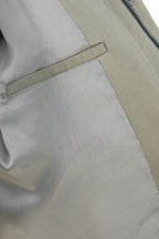THEODORE Khaki Cotton Casual Jacket, view 5 of 5