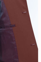 THEODORE Red Wool Casual Jacket, view 5 of 5