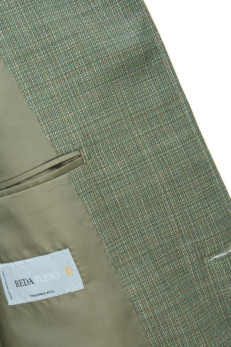 THEODORE Green Check Wool Jacket, view 4 of 5