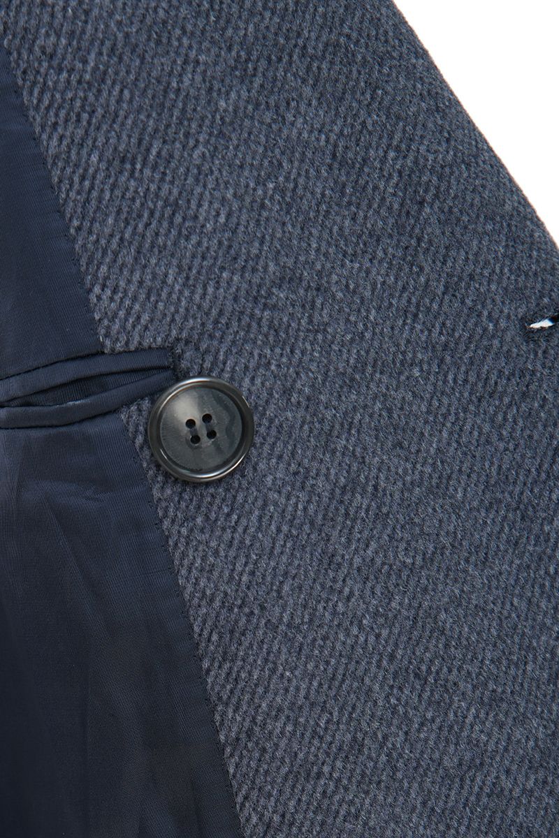 THEODORE Grey Wool Overcoat, view 5 of 5
