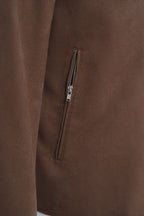 THEODORE Coffee Polyester Casual Jacket, view 4 of 4