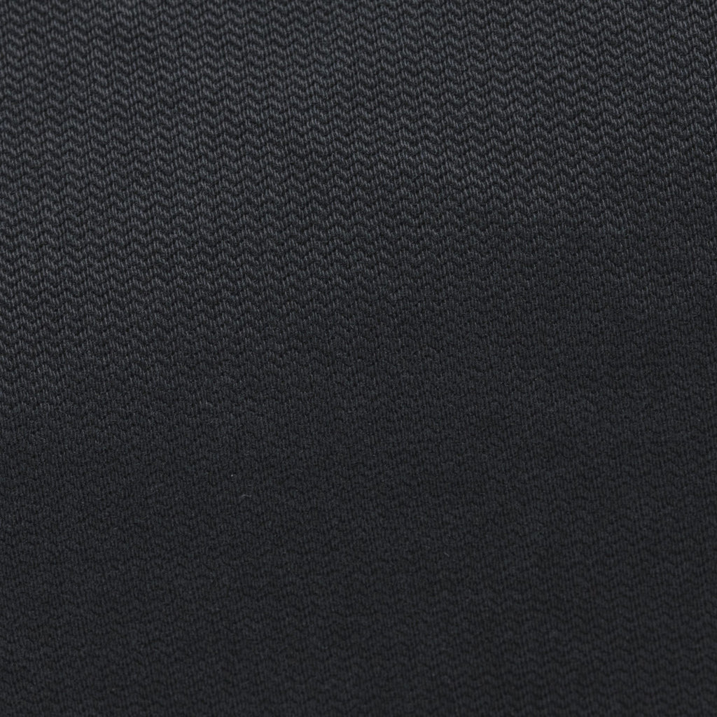 Grey Garment-Dyed Stretch Broken Twill Pants, close-up of the twill fabric weave