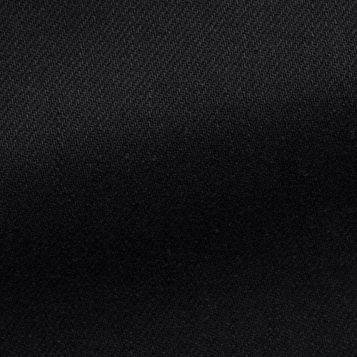 Black Twill Stretch Pants, close-up of the twill fabric weave