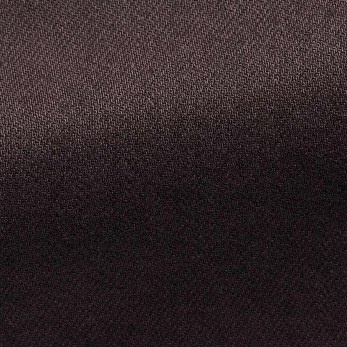 Dark Brown Twill Stretch Pants, close-up of the twill fabric weave