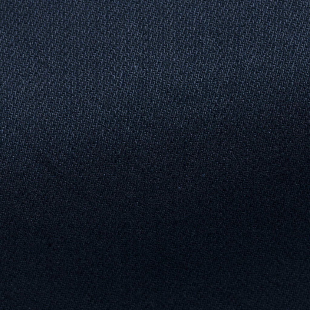 Dark Blue Twill Stretch Jeans, close-up of the twill weave texture