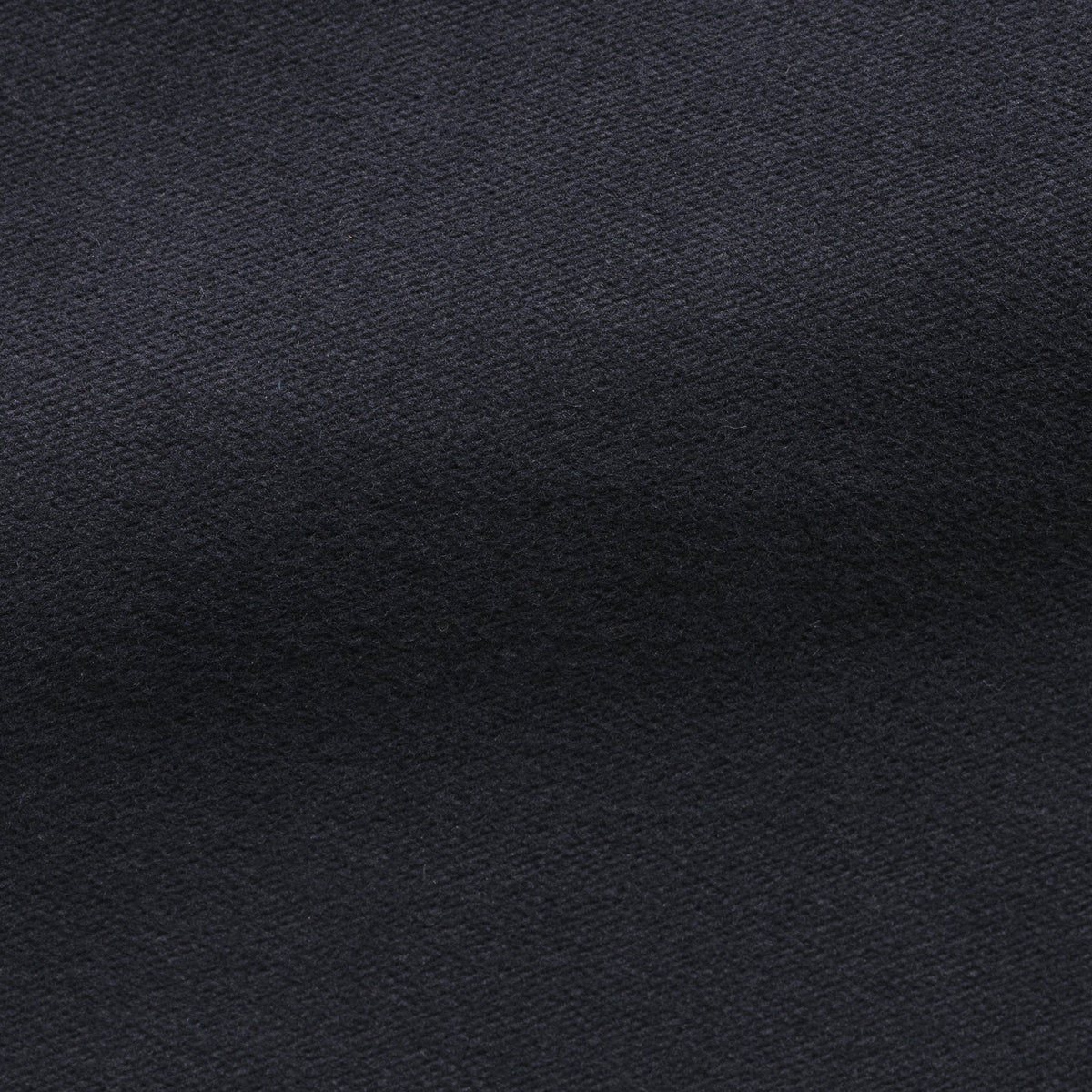 Midnight Blue Moleskin Stretch Pants, close-up of the moleskin fabric weave