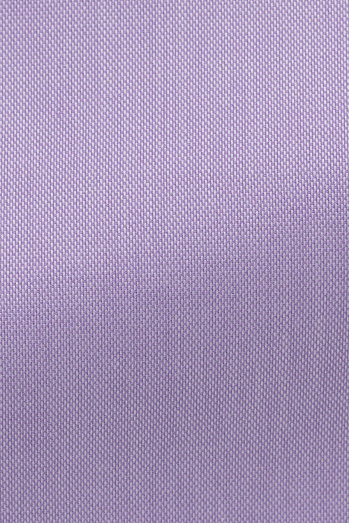 Lavender Stretch Shirt fabric close-up showing the woven texture