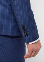 Close-up of the Carnaby Street suit sleeve cuff and button detail