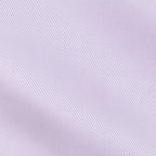 Close-up of the lilac twill fabric's diagonal weave texture