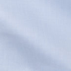 Close-up of the light blue herringbone weave fabric texture