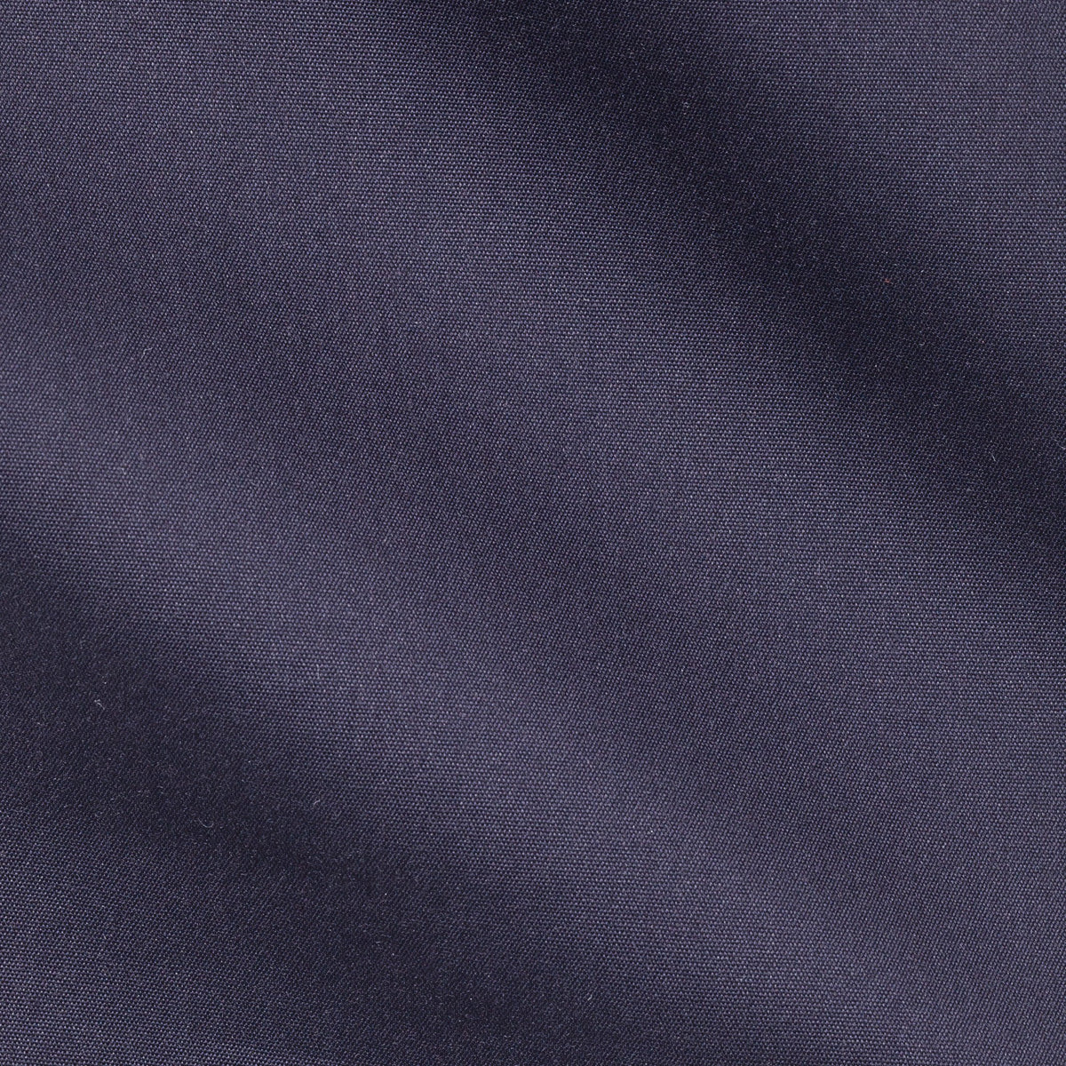 Close-up of the woven texture on the Stretch Dark Blue Shirt fabric