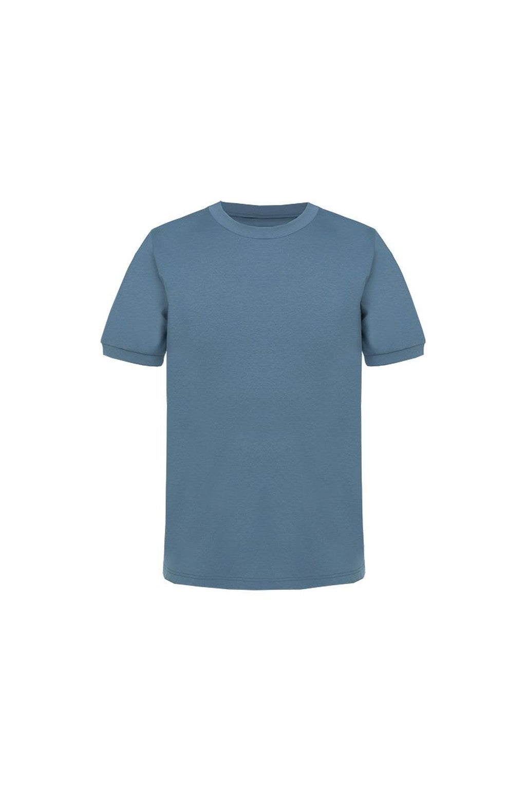 THEODORE The Corfu Blue Cotton T-Shirt, view 1 of 2