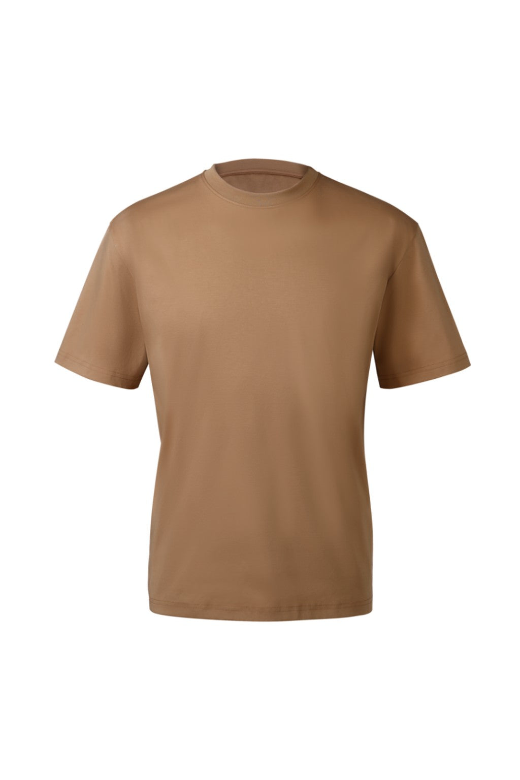 THEODORE The Gozo Coffee Cotton T-Shirt, view 1 of 7