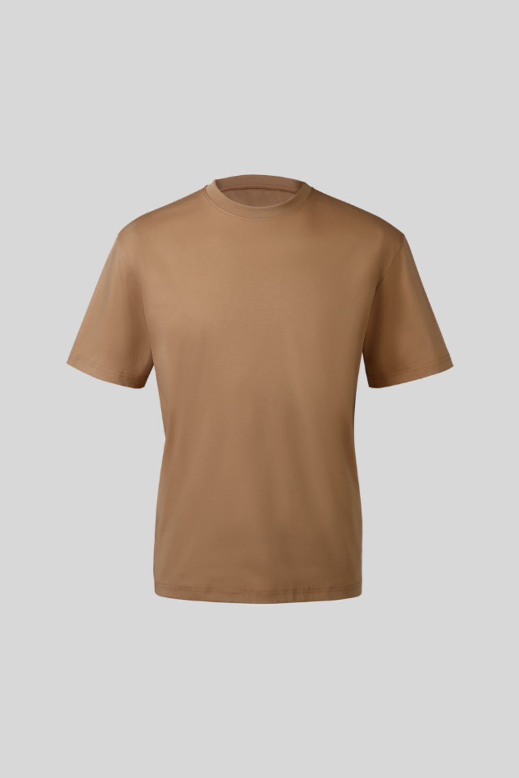 THEODORE The Gozo Coffee Cotton T-Shirt, view 2 of 7