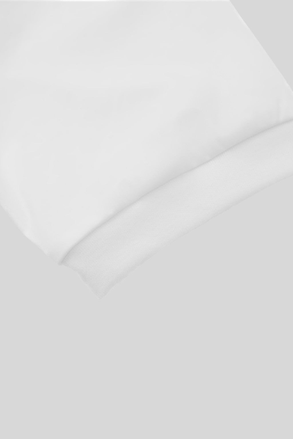 THEODORE The Mykonos White Cotton Crew-Neck T-Shirt, view 5 of 7