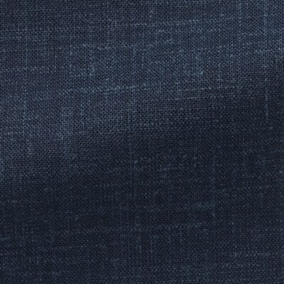 D.Blue Stretch Wool-Linen Blend